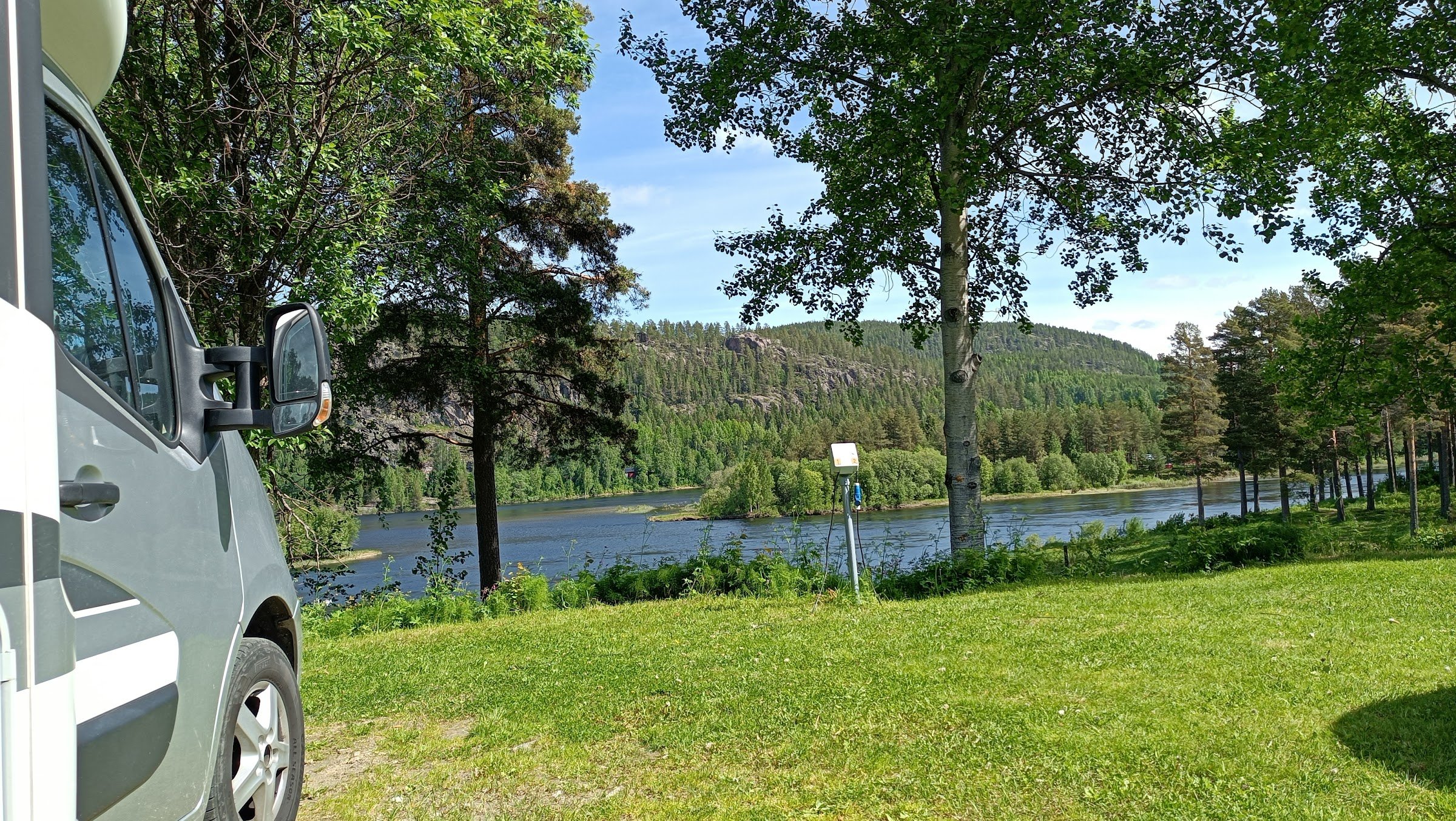 Selholmens Camping (Älvsbyn) - riverside taiga campsite